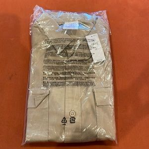 Long sleeve button youth shirt